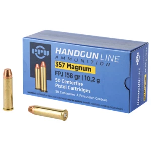 PPU 357MAG FPJ 158GR 50/500