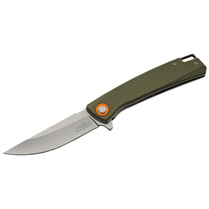 SZCO RUC 4" GREEN MICARTA - FOLDER D2 STEEL BLADE