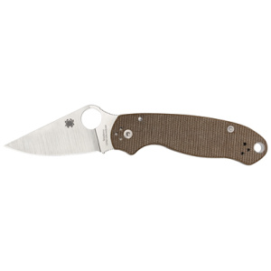 SPYDERCO PARA 3 CRU WEAR BRN MCRTA