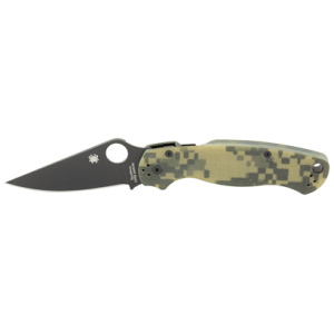 SPYDERCO PARA MILITARY2 CAMO G10 PLN