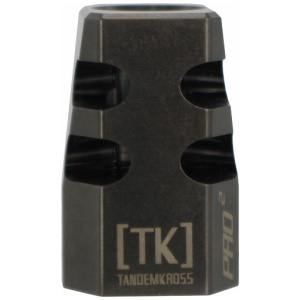 TANDEMKROSS GAME CHANGER PRO - SQUARED COMP FOR 22LR BLACK
