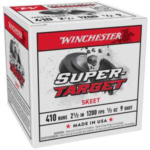 WINCHESTER TARGET 410  2-1/2" - 1/2OZ #9 250RD CASE