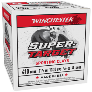 WINCHESTER TARGET 410 2-1/2" - 1/2OZ #8 250RD CASE