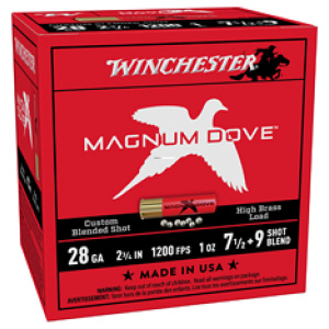 WIN MAG DOV 28G 2.75" #7.5/#9 25/250