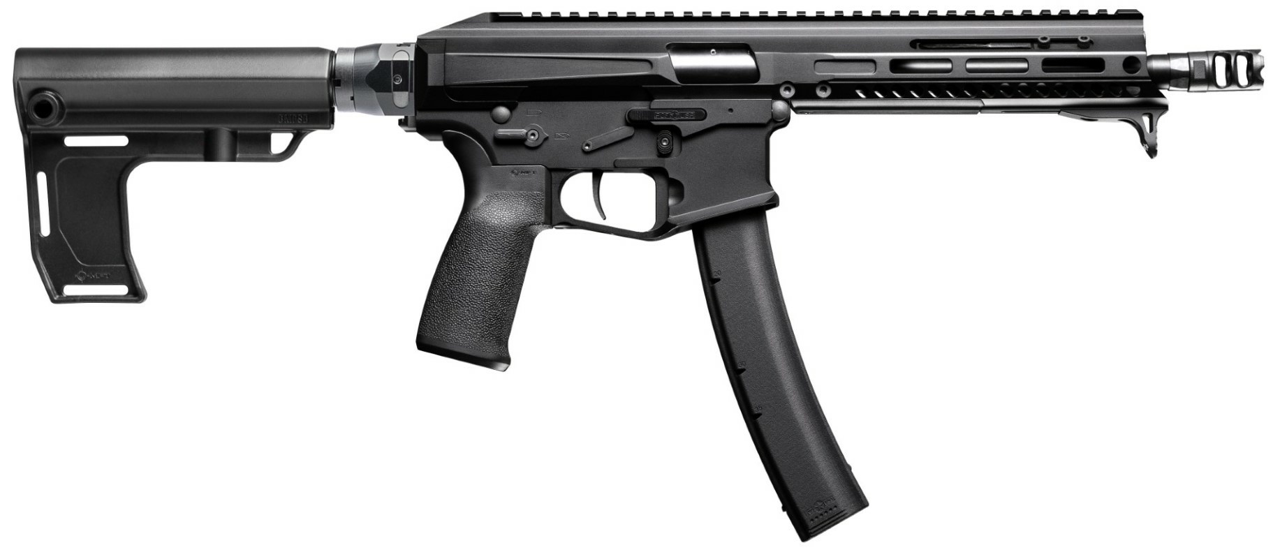 POF USA PHOENIX PSTL 9MM 8" BLK BRACE#