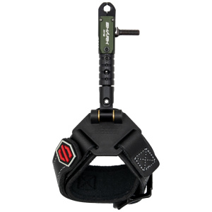 SCOTT RELEASE SHARK RTS DOUBLE - JAW BLACK LEATHER BUCKLE