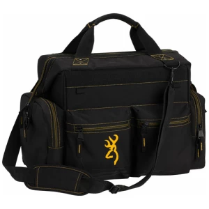 BROWNING RANGE BAG W/CARRY - STRAP 18"WX12.5"HX11"D BLACK