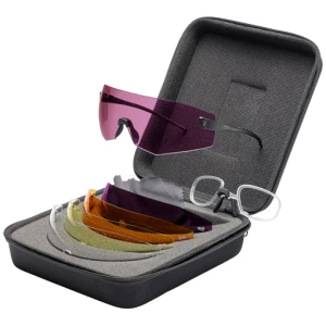 BROWNING COMP SERIES SHOOTING - GLASSES W/5 LENSES & CASE