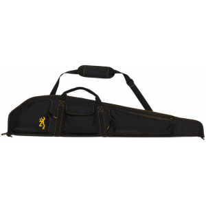 BROWNING BUCK MARK LOGO GUN - CASE 50" RIFLE BLK/GLD W/SLING