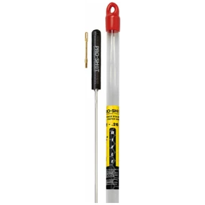 PRO SHOT STAINLESS 1PC PISTOL - CLEANIN ROD 18" .22 CAL & UP