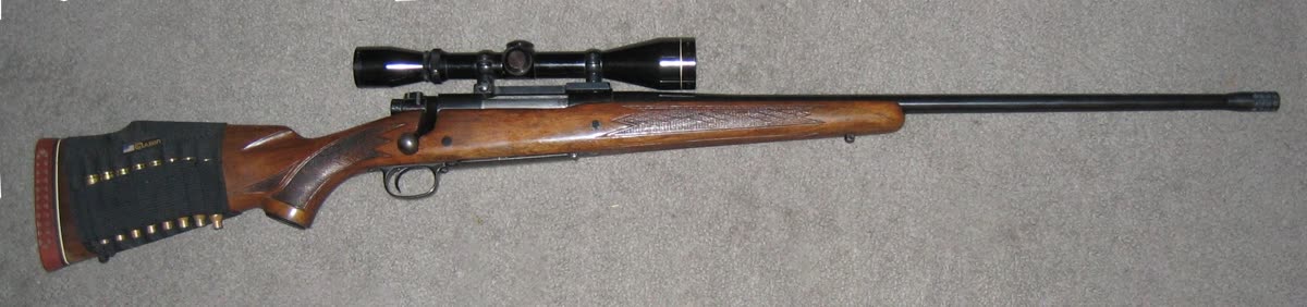 Winchester Model 70 bolt-action rifle - the original 1955 platform for the .243 Winchester