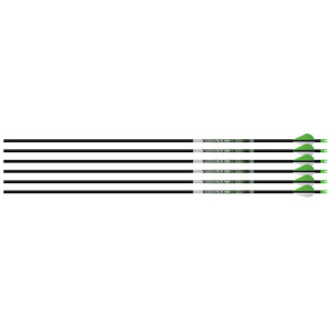 EASTON ARROW AXIS 5MM 400 - 6-PACK W/ 2" BLAZER VANES