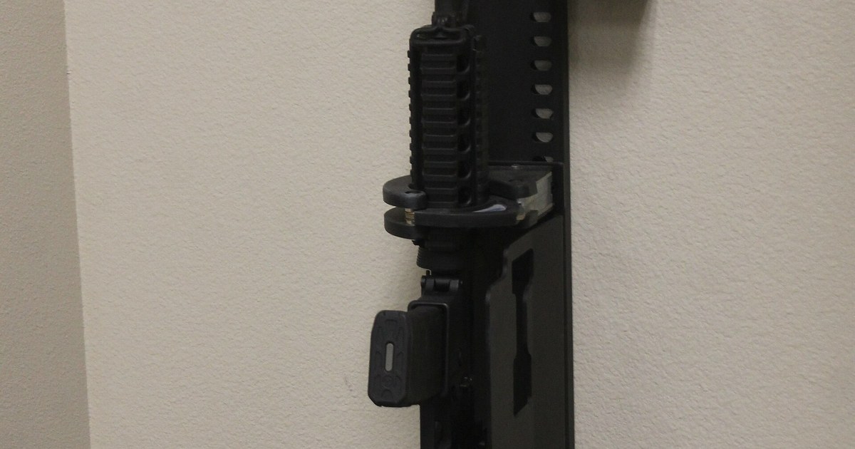 An AR-15 style rifle, the platform the 6.5 Grendel is built on