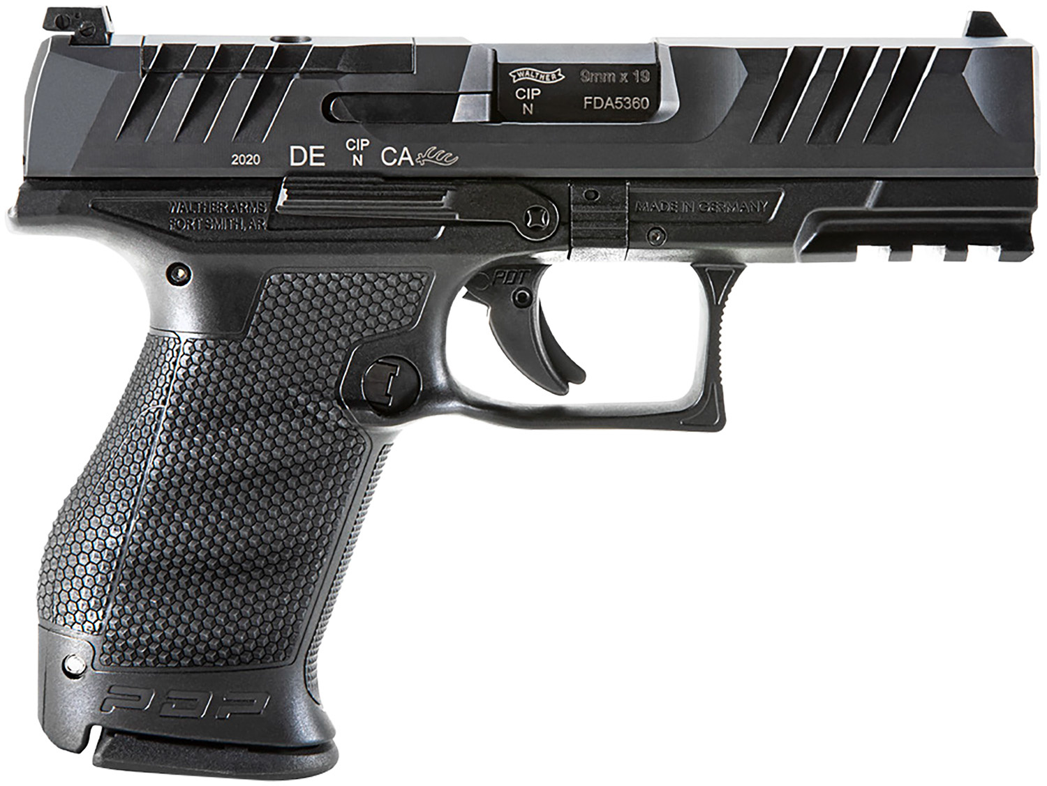 WALTHER ARMS PDP 9MM COMPACT 4" BLK OR 10+1