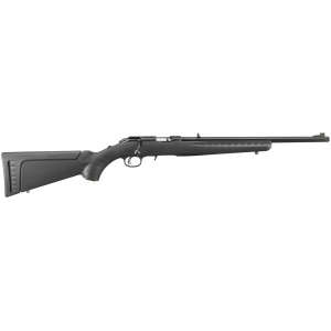RUGER AMERICAN 22LR BL/SY 18" TB