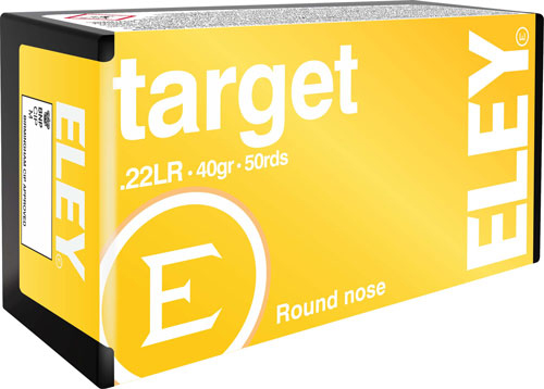 ELEY TARGET 22LR 40GR RN - 50RD 100BX/CS - Image 2