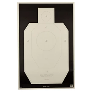 ACTION TGT IDPA PAPER 100PK