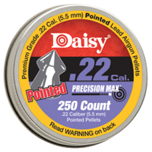 DAISY 22CAL POINTED PELLET 250CT TIN