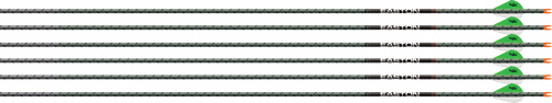 EASTON ARROW 5MM FMJ MAX 300 - 2" BLAZER HALF-OUT 6PK