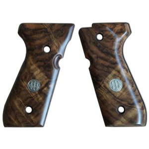 BERETTA 92/96 DELUXE GRIPS - GRADE 3 WALNUT CHECKERED