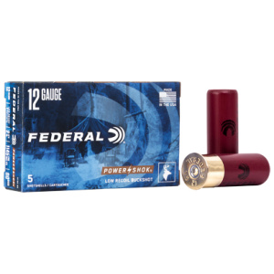 FED PWRSHK 12GA 2.75 LR 00 BCK 5/250