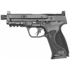 S&W M&P9 M2.0 9MM 4.625" OPTIC - READY 17-SHOT THREADED BBL BLK