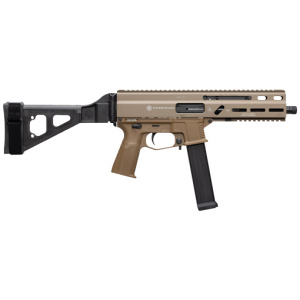GRAND POWER STRIBOG SP45A3 - 45ACP 8" BBL 20RD W/BRACE FDE