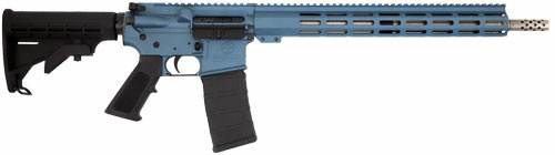 GLFA AR15 RIFLE 223 WYLDE - 16" S/S BBL BLUE TITANIUM