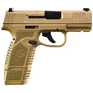FN REFLEX 9MM LUGER - 1-11RD 1-15RD FDE  NO SAFETY