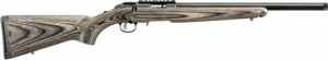 RUGER AMERICAN 22LR 10-SHOT - 18" HVY BBL THREADED BLK LAMIN
