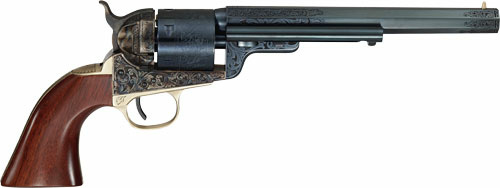 CIMARRON 1851RM WB HICKOK - 38SPL CHARCOAL BLUED ENGRAVED