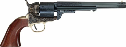 CIMARRON 1851RM WB HICKOK - 38SPL CHARCOAL BLUED ENGRAVED