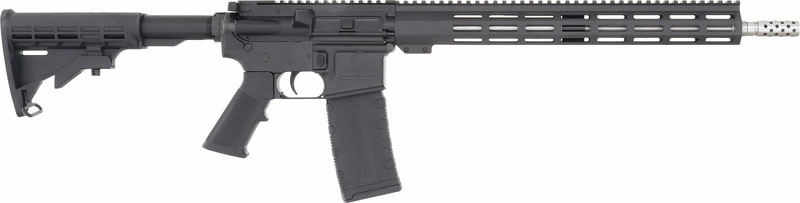 GLFA AR15 RIFLE 223 WYLDE - 16" STAINLESS BBL BLACK