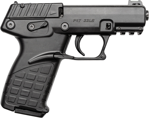 KEL-TEC P17 22LR 17RD - 3 MAGAZINES BLACK
