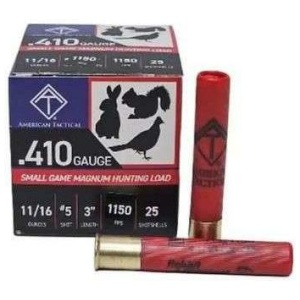 ATI Hunting Load Shotshell 410ga 3" 11/16oz 1150 fps #5 25/ct