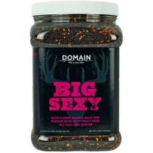 Domain Big Sexy Food Plot Seed 1/2 Acre 3 lbs