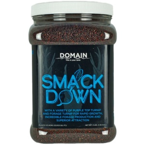 Domain Smack Down Food Plot Seed 1/2 Acre 3 lbs