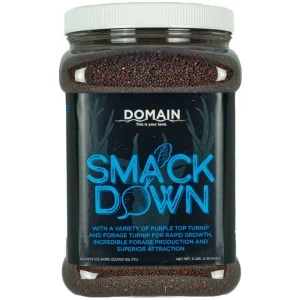 Domain Smack Down Food Plot Seed 1/2 Acre 3 lbs