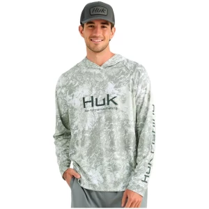 Huk Mossy Oak Pursuit Performance Hoodie MO Seagrass S
