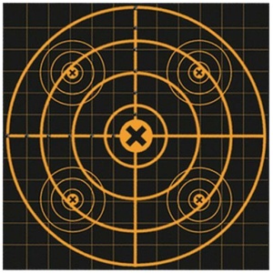 Birchwood Casey Big Burst Revealing Targets Sight-In 12" 3/ct