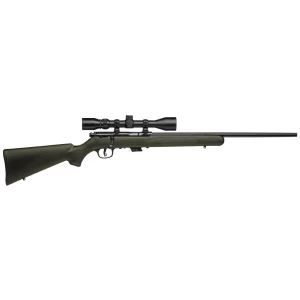 Savage Mark II FXP Rifle .22 LR 5rd Magazine 21" Barrel Synthetic OD Green Stock 3-9x40mm Scope