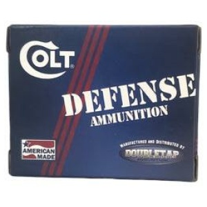 Double Tap Colt Defense Ammunition .380 Auto 90gr JHP 20rd Ammo
