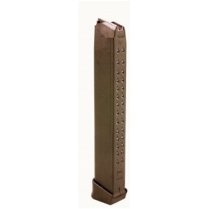 Glock Gen5 Factory Magazine for G17 G17L G19 G19X G26 G34 FDE 9mm Luger 33/rd