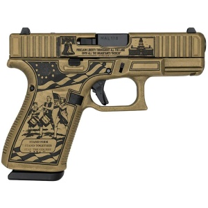Glock V-Series Model 19 " Spirit of '76" Handgun 9mm Luger 15rd Magazines (3) 4" Barrel USA Optic Ready
