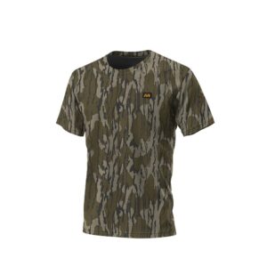 Muddy DV8 Ambush Lightweight Short Sleeve Shirt Mossy Oak Bottomland S