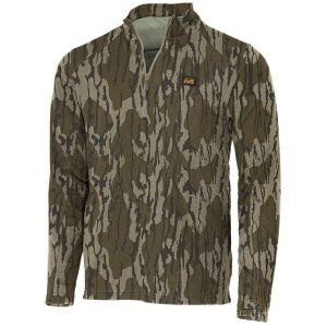 Muddy DV8 Quest Midweight Quarter Zip Sweatshirt Mossy Oak Bottomland XL