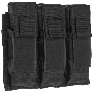 TacShield Triple Universal Pistol Molle Pouch-Black