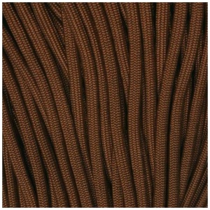 Mero 550 Paracord - 100' 550 lb Brown Chocolate
