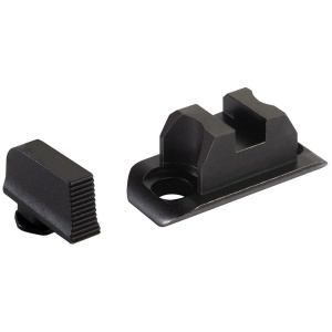 Ameriglo Optic Compatible Sight Set for Glock 43X/48 A-Cut Black Front and Back