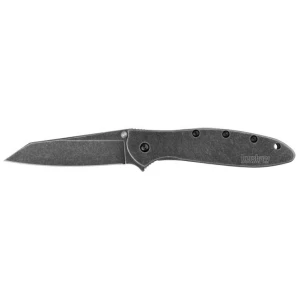 Kershaw Random Leek Reverse Tanto Assisted Folding Knife (3" BlackWash)
